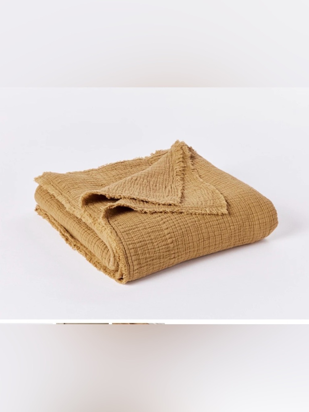 Coyuchi Organic Cotton Blanket